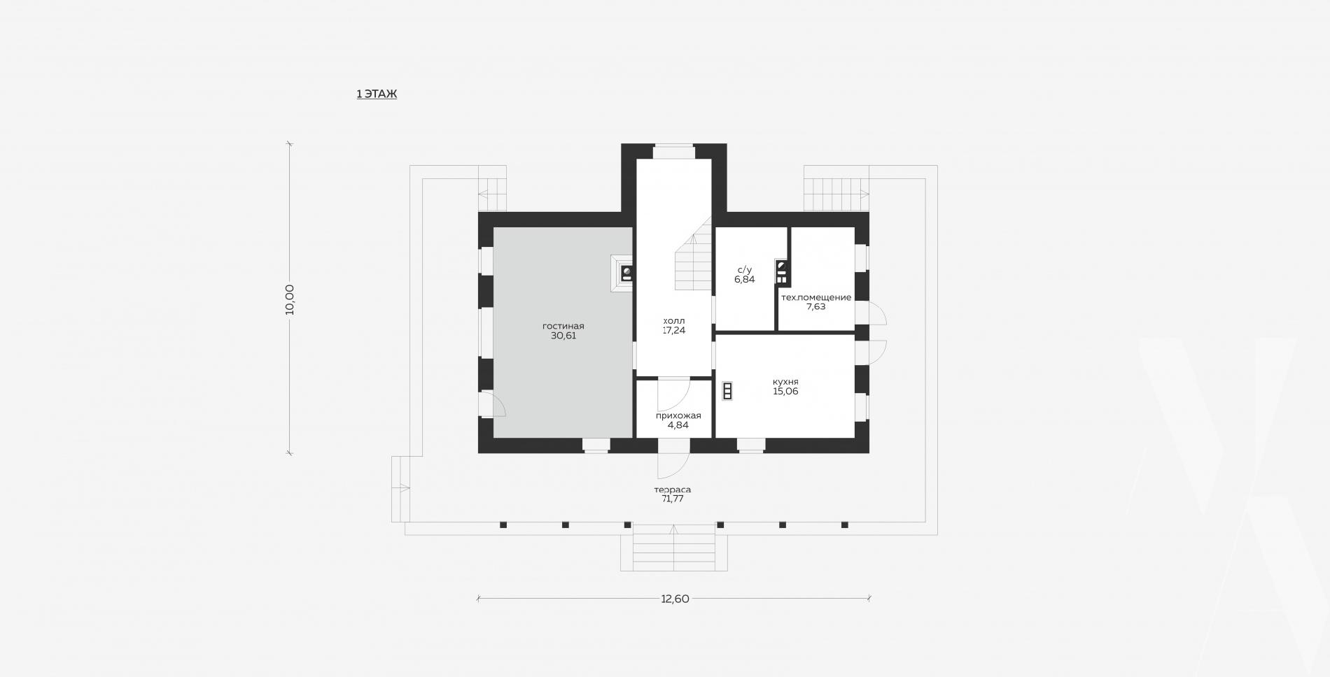 Планировка проекта дома №m-191 m-191_p (1).jpg